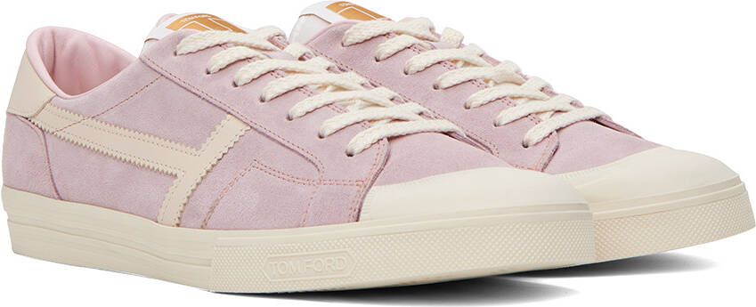 TOM FORD Pink Jarvis Sneakers