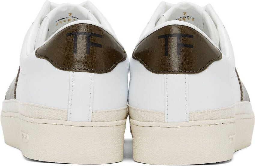 TOM FORD White Bannister Low Top Sneakers