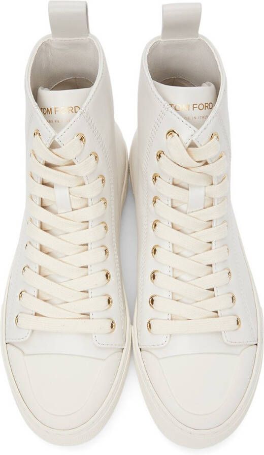 TOM FORD White City High Sneakers