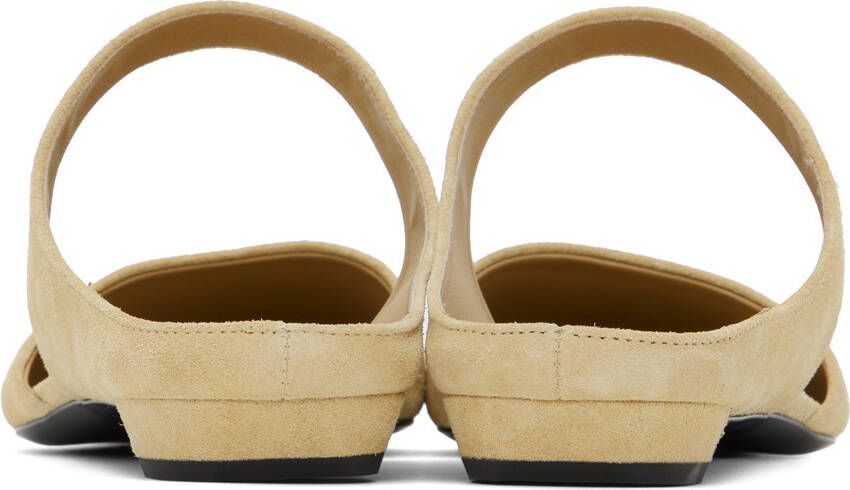 TOTEME Beige 'The Pointy' Loafers