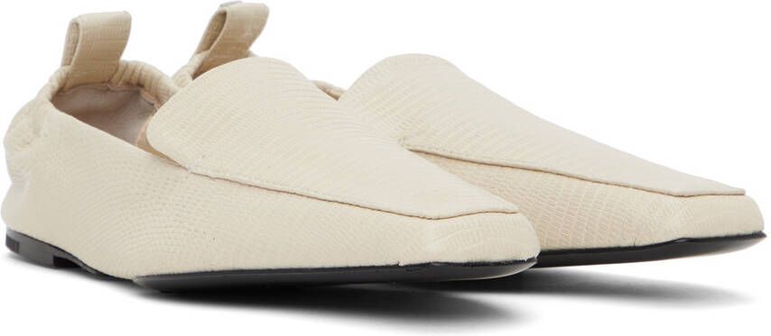 TOTEME Beige 'The Travel' Loafers