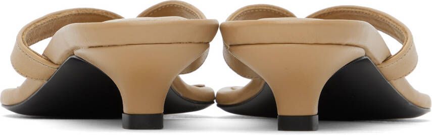 TOTEME Tan 'The Flip-Flop' Sandals