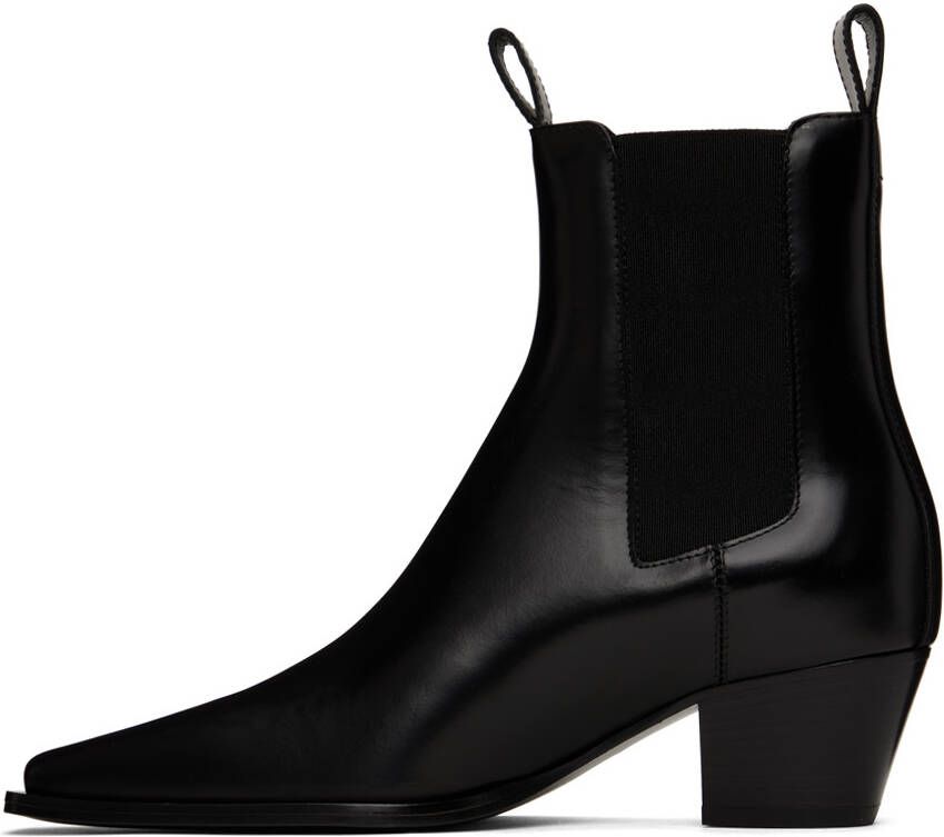TOTEME Black 'The City' Boots