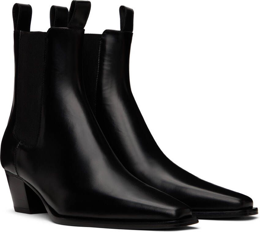 TOTEME Black 'The City' Boots