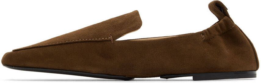 TOTEME Brown 'The Travel' Loafers