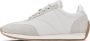 TOTEME White & Gray Sporty Sneakers - Thumbnail 3