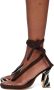 Ugo Paulon Black & Brown Gibbs Heeled Sandals - Thumbnail 3