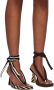 Ugo Paulon Black & Brown Gibbs Heeled Sandals - Thumbnail 4