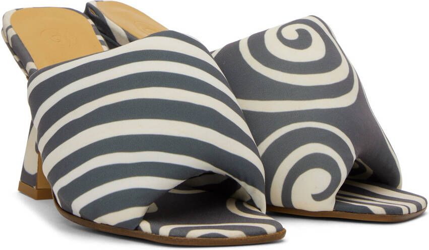 Ugo Paulon Gray Euan Heeled Sandals