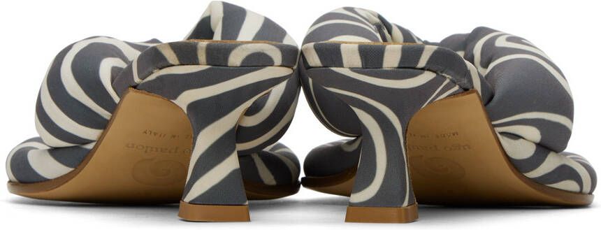 Ugo Paulon Gray Patel Heeled Sandals