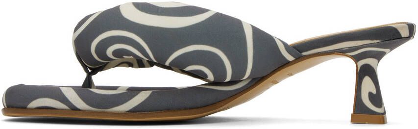Ugo Paulon Gray Patel Heeled Sandals
