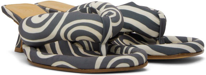 Ugo Paulon Gray Patel Heeled Sandals