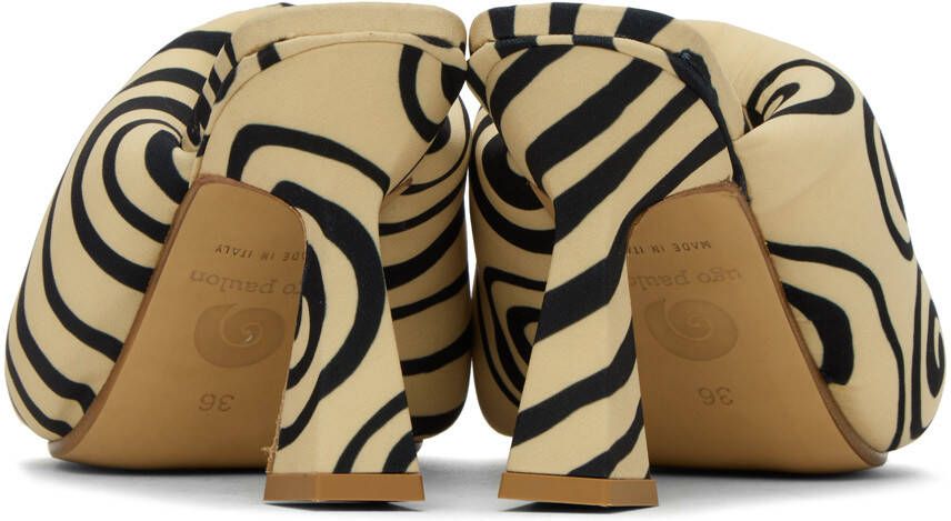 Ugo Paulon SSENSE Exclusive Beige Euan Heeled Sandals