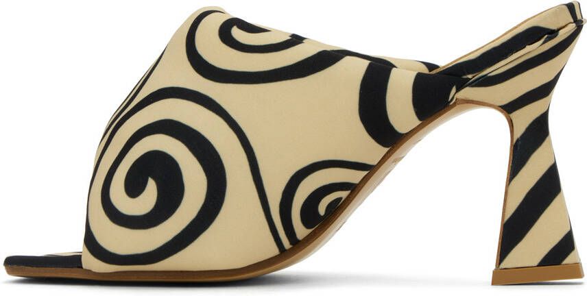 Ugo Paulon SSENSE Exclusive Beige Euan Heeled Sandals