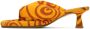 Ugo Paulon SSENSE Exclusive Orange Patel Heeled Sandals - Thumbnail 3