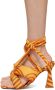 Ugo Paulon SSENSE Exclusive Orange Yuri Heeled Sandals - Thumbnail 3