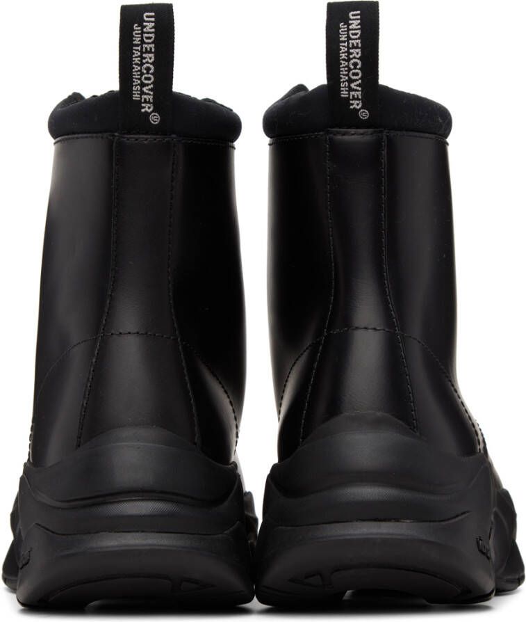 UNDERCOVER Black Polished Boots