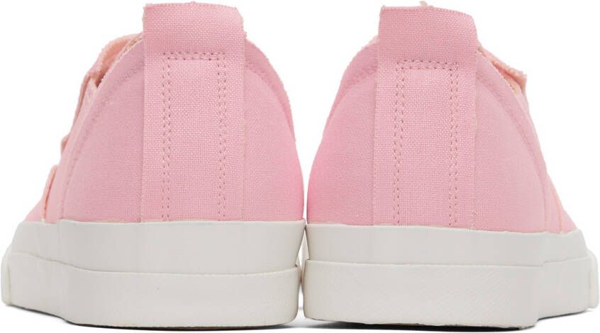 UNDERCOVER Pink Raw Edge Sneakers