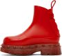 UNDERCOVER Red Melissa Edition Spikes Boots - Thumbnail 3