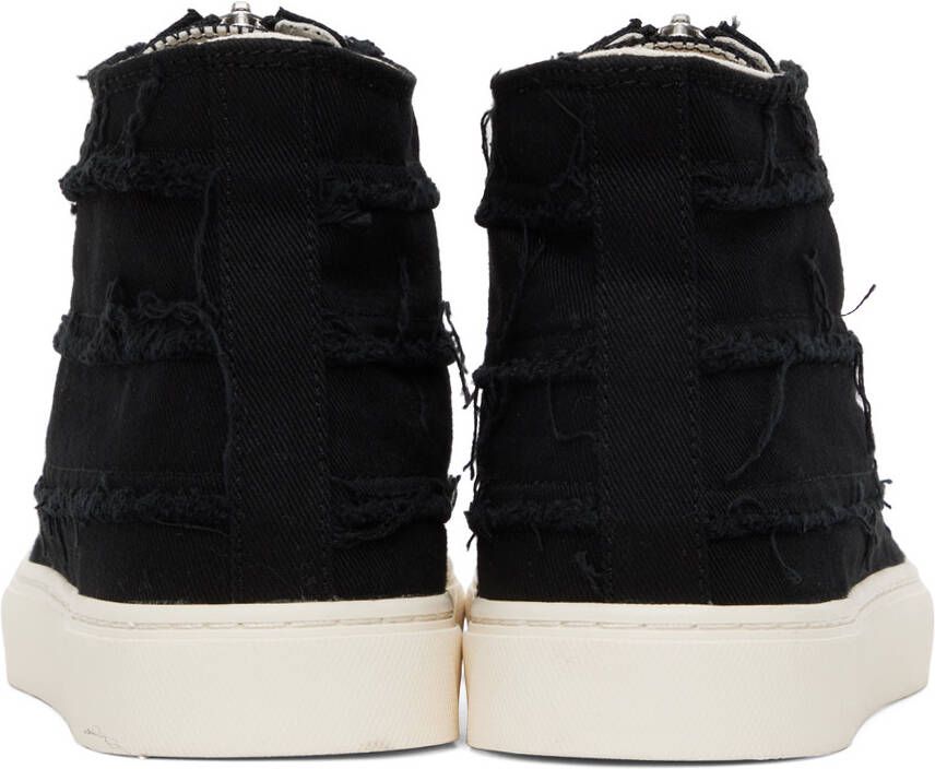 Undercoverism Black Distressed Sneakers