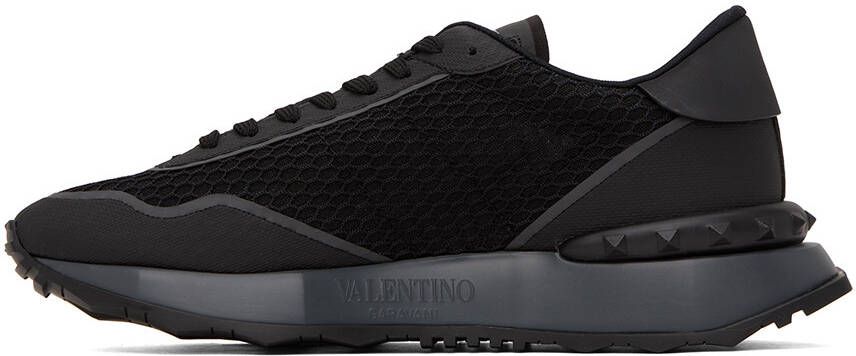 Valentino Garavani Black Netrunner Sneakers
