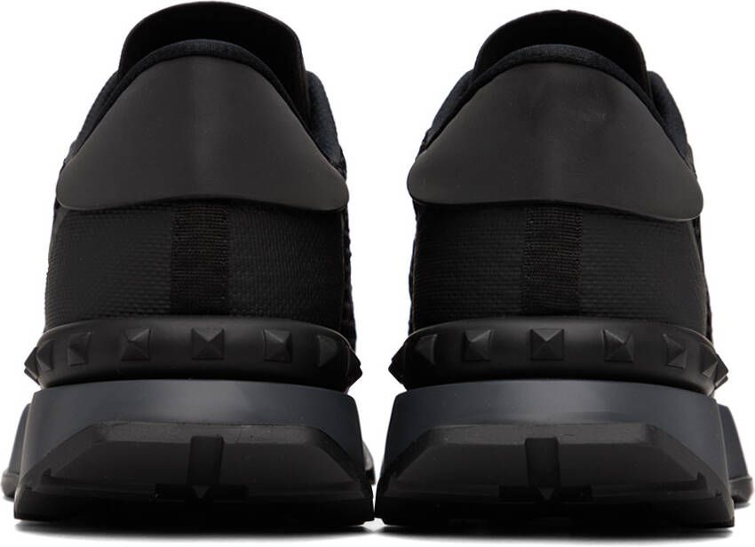 Valentino Garavani Black Netrunner Sneakers