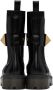 Valentino Garavani Black One Stud Beatle Ankle Boots - Thumbnail 2