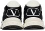 Valentino Garavani Black Ready Go Runner Low Sneakers - Thumbnail 2