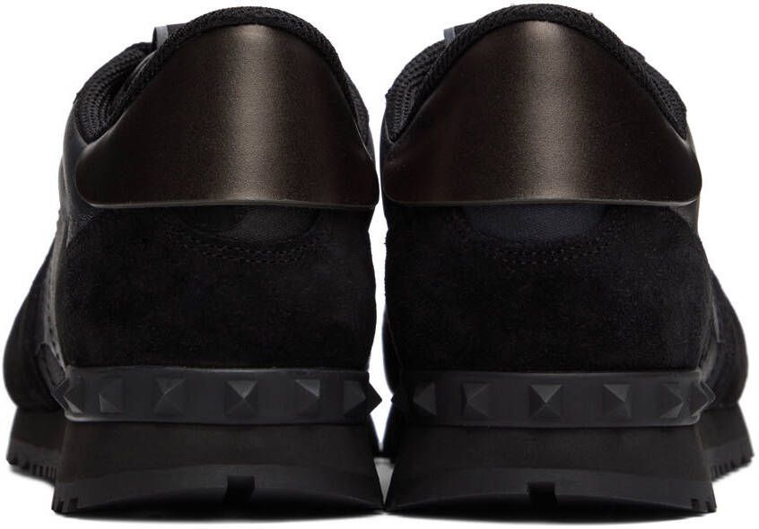 Valentino Garavani Black Rockrunner Sneakers