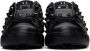 Valentino Garavani Black Rockstud Untitled Open Sneakers - Thumbnail 2