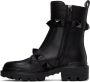 Valentino Garavani Black Roman Stud 85mm Platform Boots - Thumbnail 3