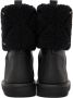 Valentino Garavani Black Roman Stud Quilted Winter Boots - Thumbnail 2
