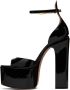 Valentino Garavani Black Tan-Go 155 Heeled Sandals - Thumbnail 3