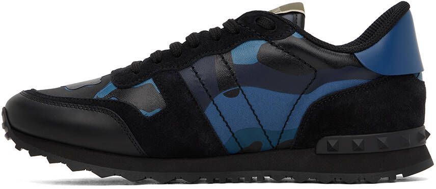 Valentino Garavani Blue Rockrunner Sneaker