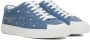 Valentino Garavani Blue Studded Sneakers - Thumbnail 4