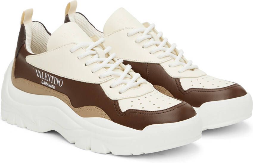 Valentino Garavani Brown Gumboy Sneakers