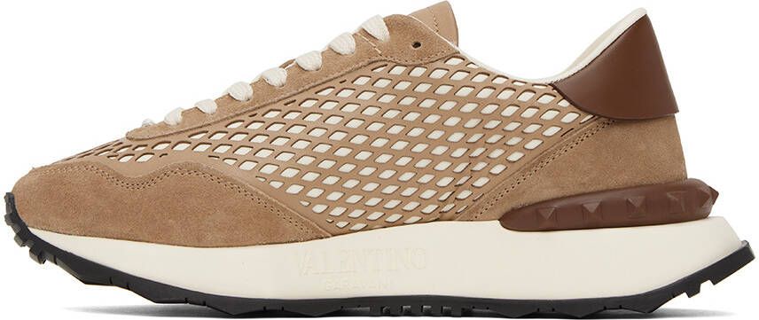 Valentino Garavani Brown Netrunner Sneakers