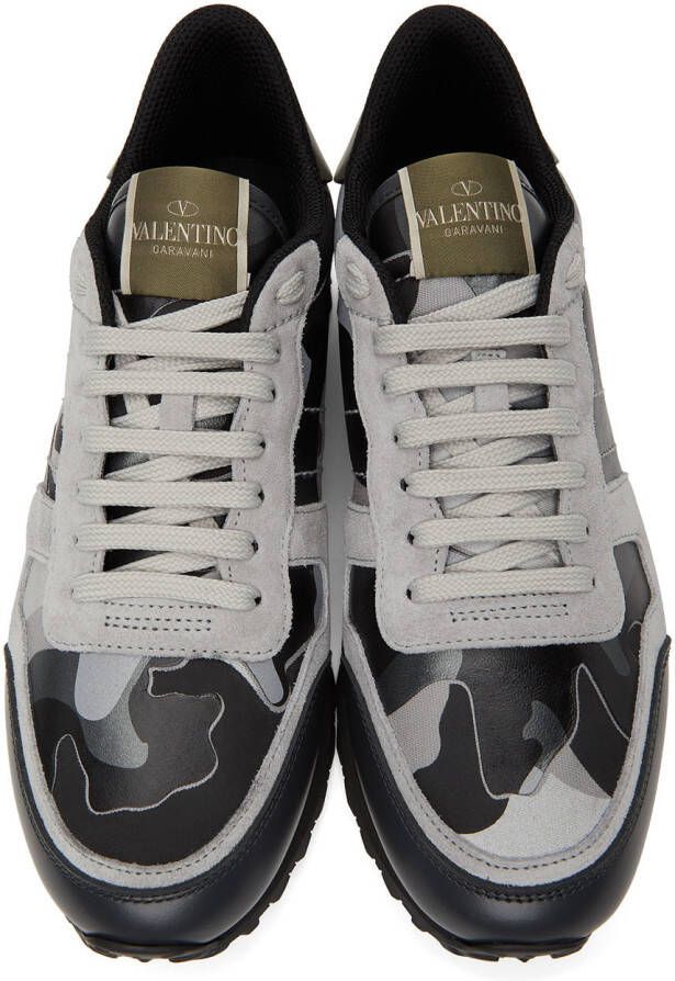 Valentino Garavani Camo Rockrunner Low Sneakers