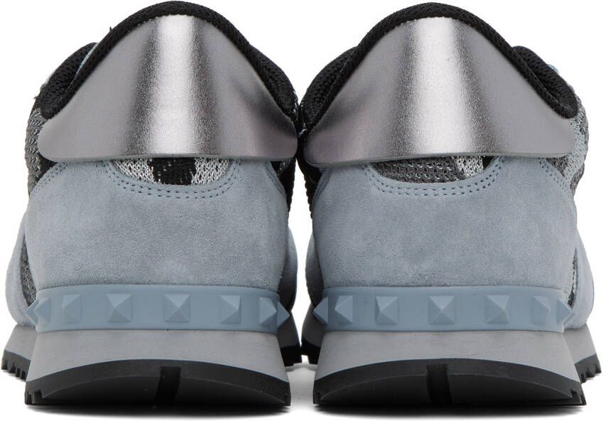 Valentino Garavani Gray Rockrunner Sneakers