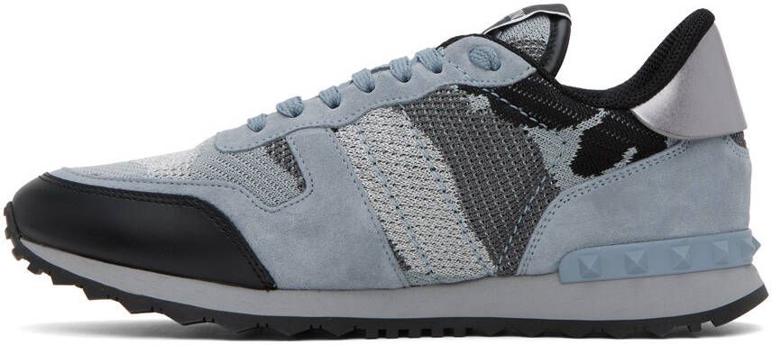 Valentino Garavani Gray Rockrunner Sneakers