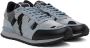 Valentino Garavani Gray Rockrunner Sneakers - Thumbnail 4