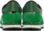 Valentino Garavani Green Rockrunner Sneakers - Thumbnail 2