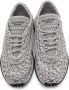 Valentino Garavani Grey Crochet Sneakers - Thumbnail 5