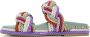 Valentino Garavani Multicolor Rockstud Sandals - Thumbnail 3