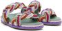 Valentino Garavani Multicolor Rockstud Sandals - Thumbnail 4