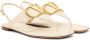 Valentino Garavani Off-White VLogo Signature Flat Sandals - Thumbnail 4
