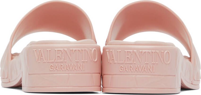 Valentino Garavani Pink 03 Rose Edition Atelier Heeled Sandals