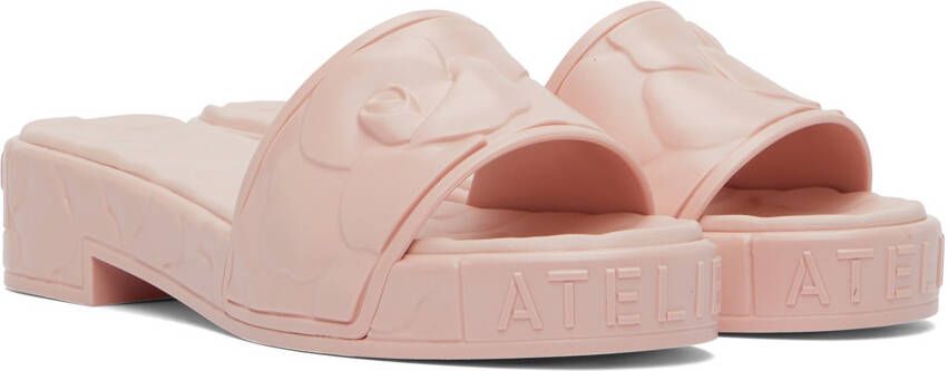 Valentino Garavani Pink 03 Rose Edition Atelier Heeled Sandals