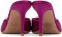 Valentino Garavani Pink Crystal-Cut VLogo Heels - Thumbnail 2
