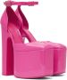 Valentino Garavani Pink Discobox Heels - Thumbnail 4